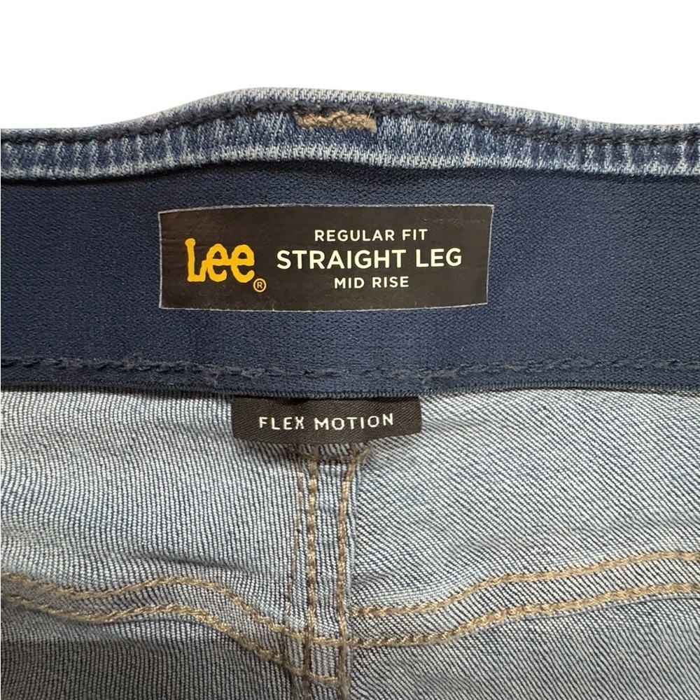 Lee Women's Classic Indigo Straight Leg Jeans - Picture 6 of 7